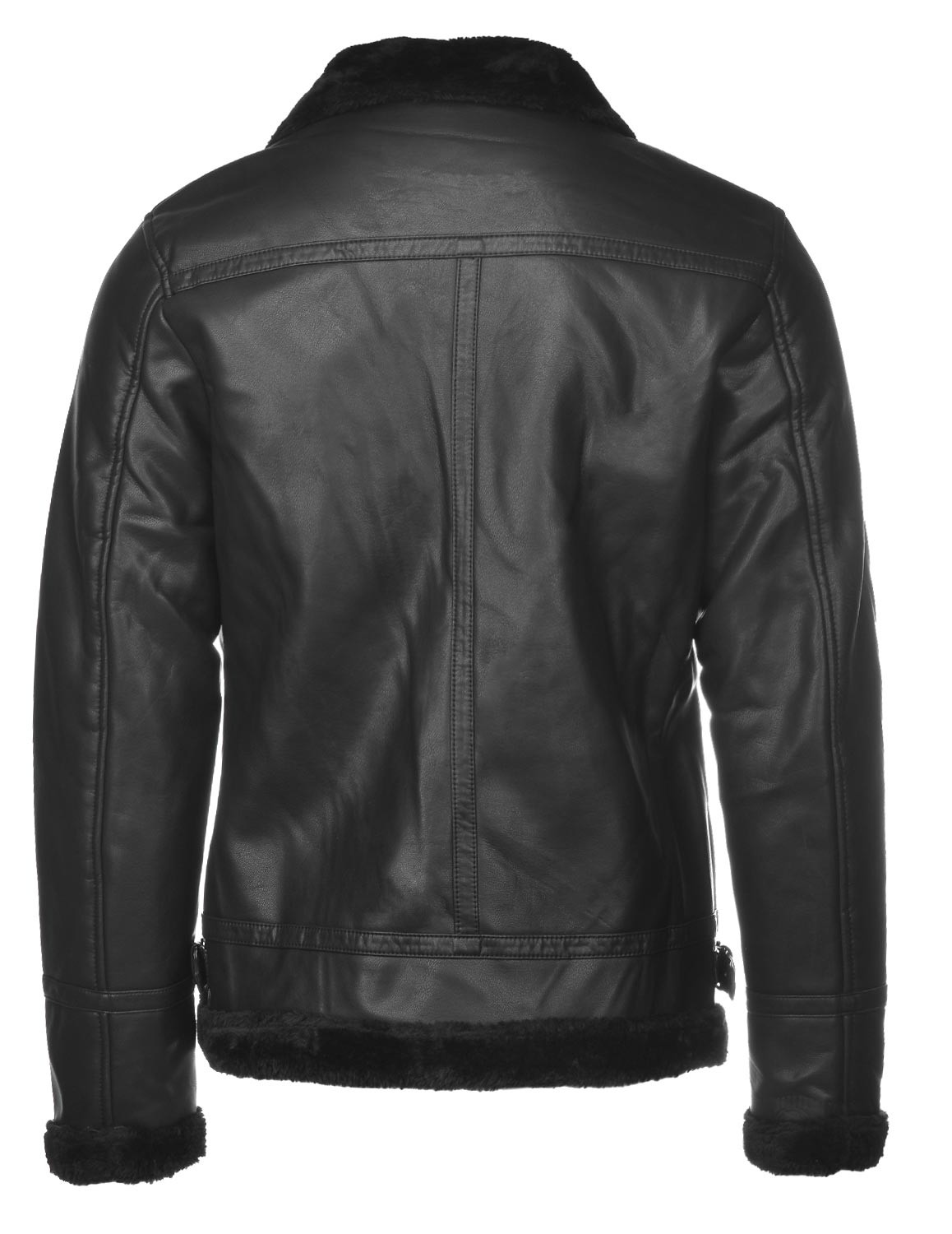 MAGNUS Leather Jacket Black