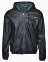 SHADE Leather Jacket 3D Logo Black