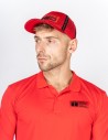 Red Polo King Sleeve Red