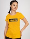 Women's T-Shirt Basic Yellow Carbon