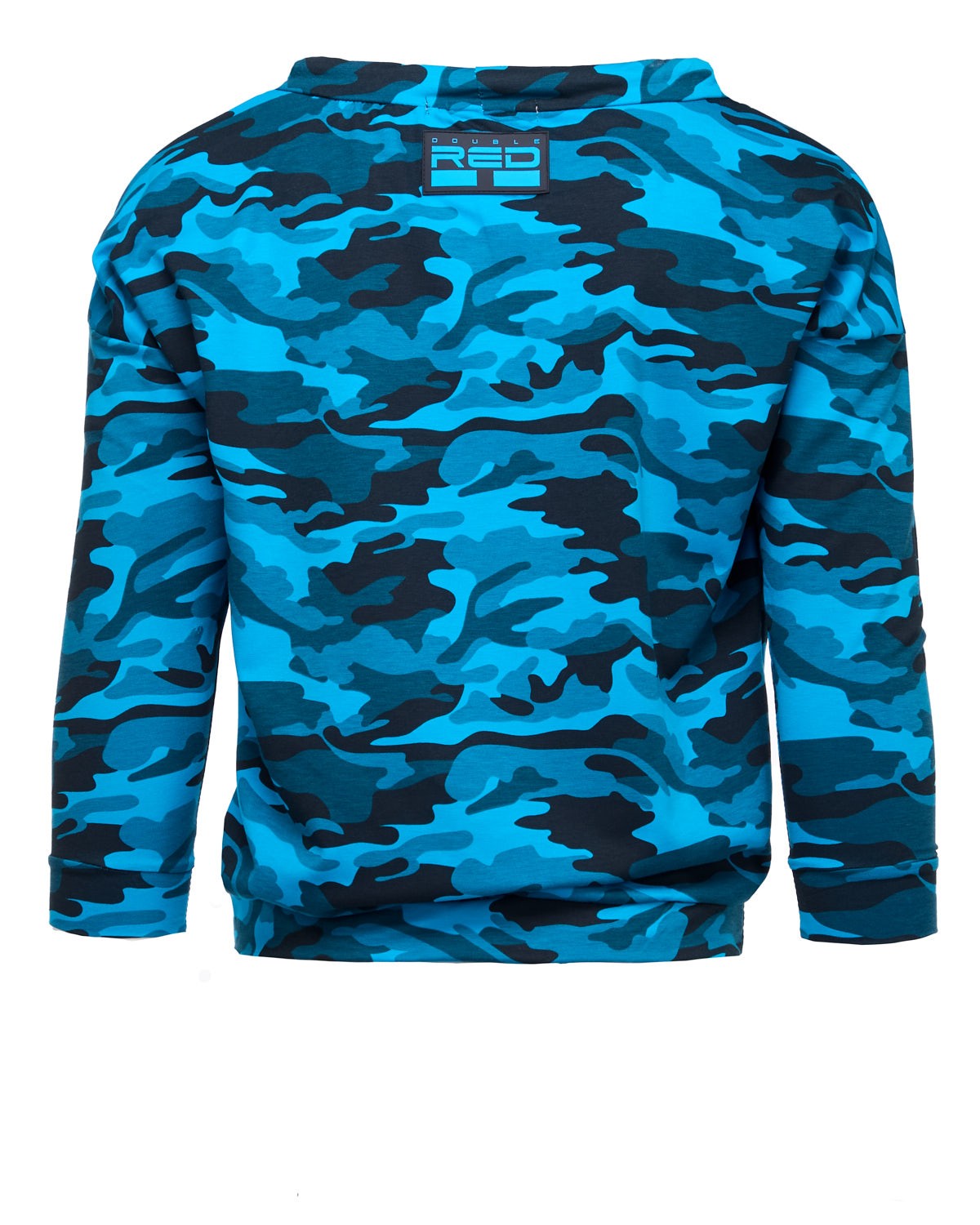 Sweatshirt Neon Streets Collection Camo Blue