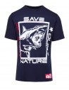 Natural Predators Shark T-Shirt Navy