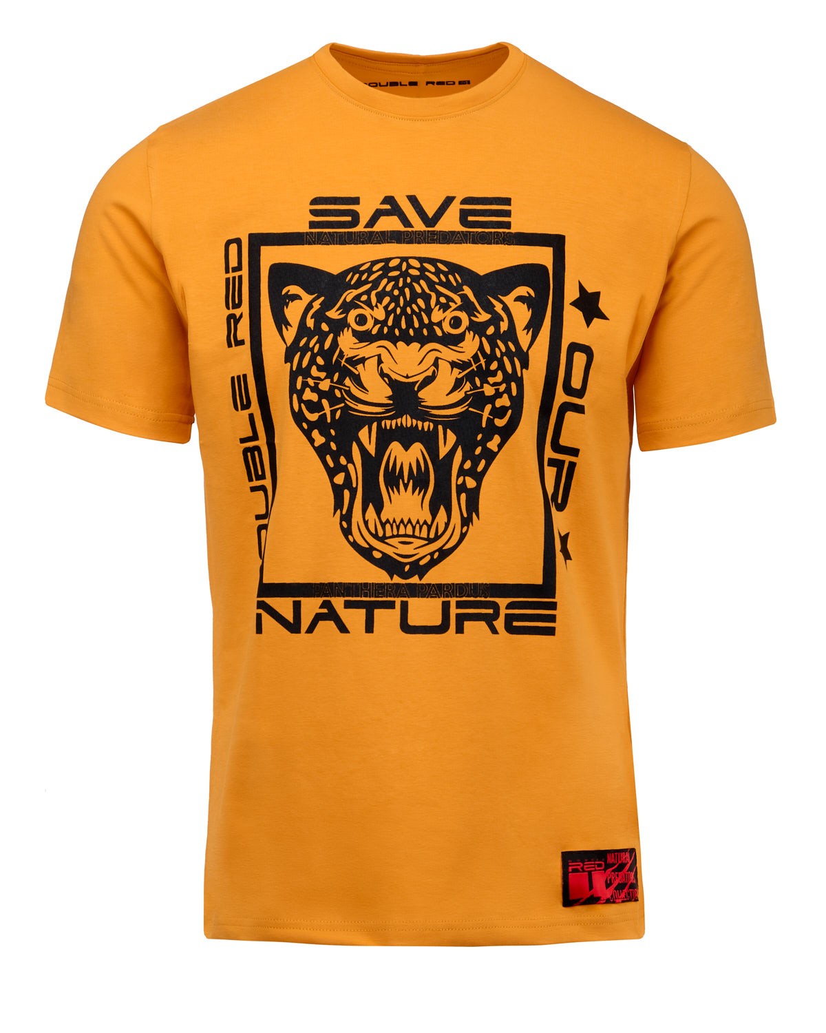 Natural Predators Leopard T-Shirt Orange