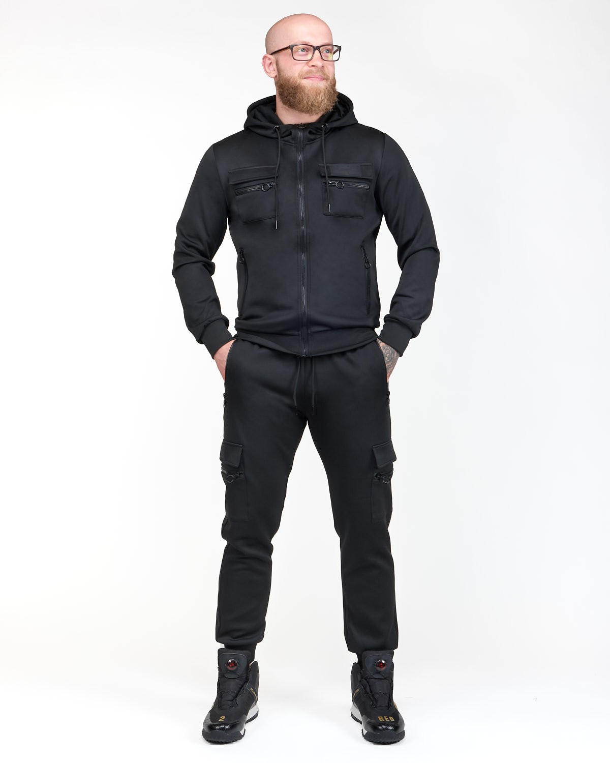 PUNISHER All Black Edition Tracksuit