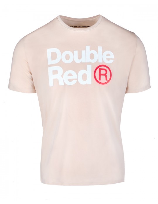 DOUBLE RED Trademark T-shirt Beige