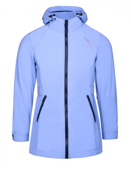 Women's soft-shell jacket Blue