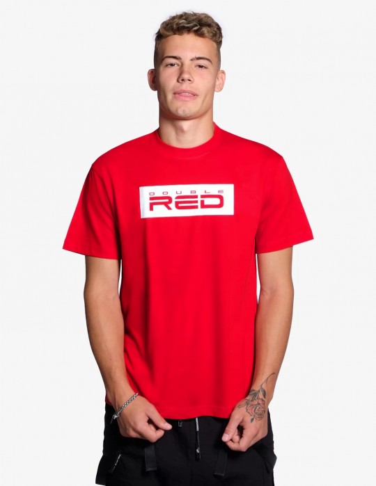 T-Shirt BASIC Red/White