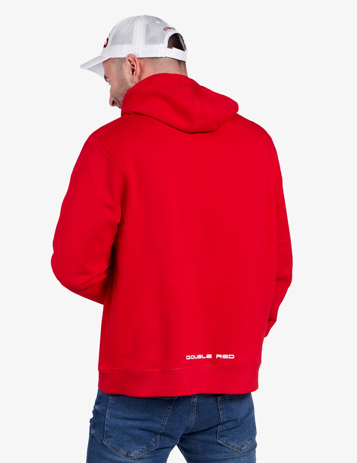 Hoodie BASIC™ Red/White