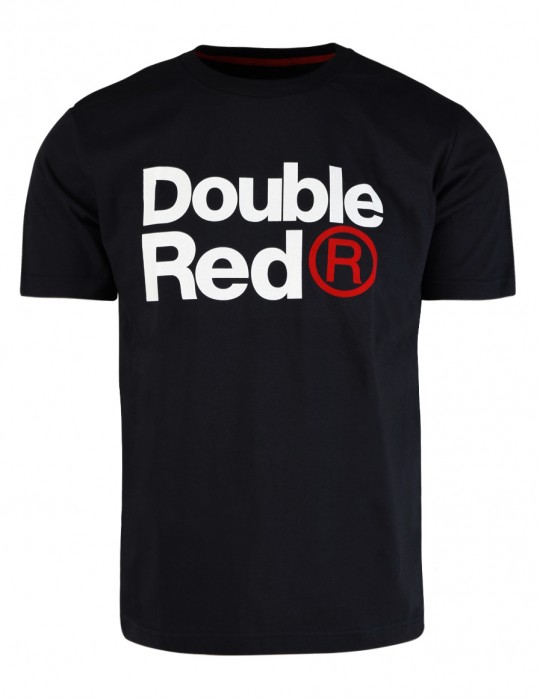 DOUBLE RED Trademark T-shirt Dark Black SLIM FIT