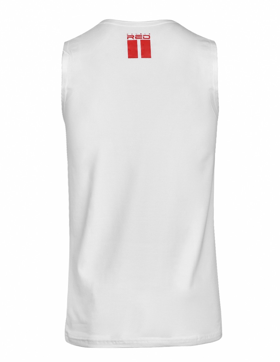 RED TEAM Tank Top White