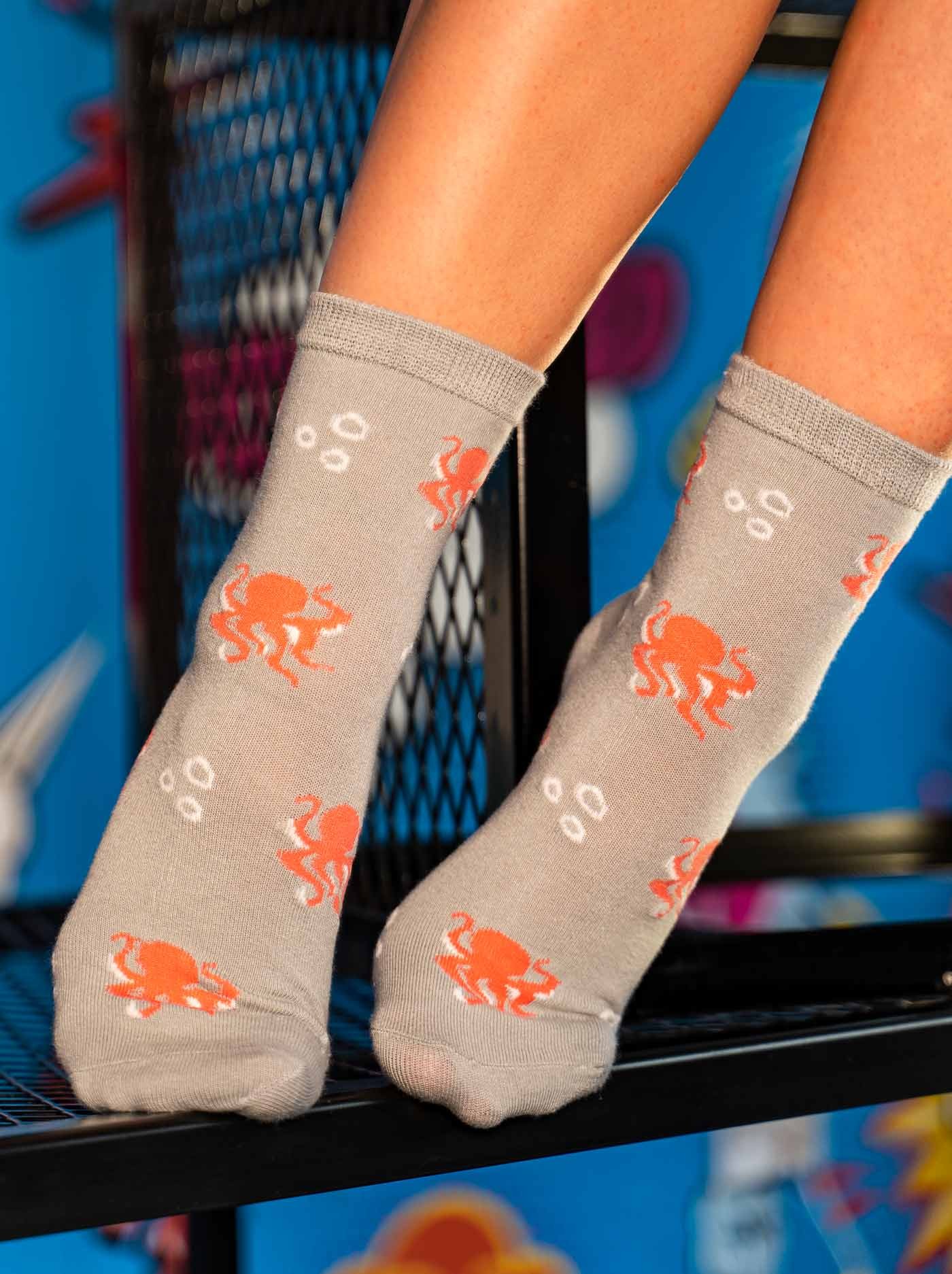 Women's FUN Socks Octupus